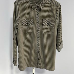 Size Large Long Sleeve to 3/4 Sleeve Blouse